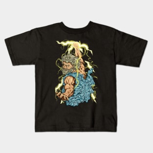 God of Greek mythology - Jupiter Zeus Kids T-Shirt